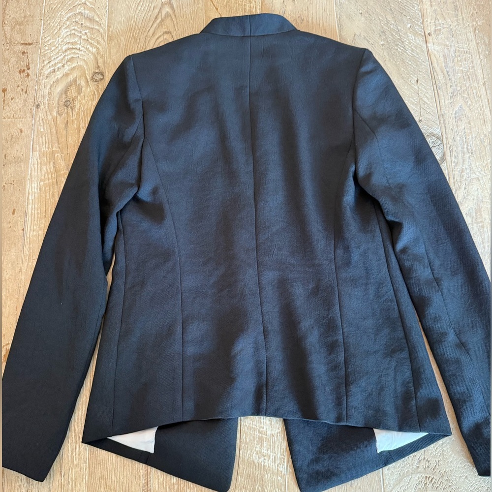 Babaton Black Open-Front Tailored Blazer NWOT size 0 - Picture 8 of 9